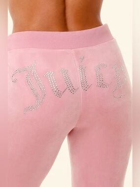 Juicy Couture OG big bling track pants size medium like new!